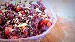 Instant Pot Beetroot Halwa an Indian Dessert [upl. by Lemal]