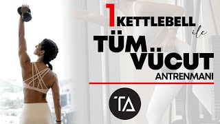 Kettlebell İle En Çok Yağ Yakan Egzersizler Tüm Vücut Antrenmanı [upl. by Anawaj]