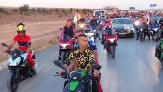 La plus belle cortege moto en algeri اجمل استعراض دراجات النارية في الجزائر لاتحرم نفسك من المتعه [upl. by Darsey]