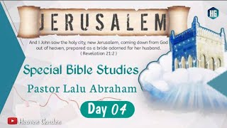 D4  Cpm  Special Bible Studies JERUSALEM Pastor Lalu Abraham Ceylon Pentecostal Mission [upl. by Copland]