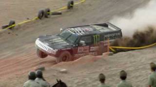 Rally Dakar 2010  llegada Antofagasta  Robby Gordon [upl. by Lednar]