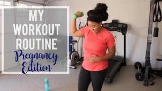 How to Keep the Weight off During Pregnancy  My Pregnancy Workout Routine [upl. by Thesda]