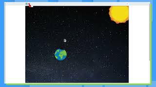 Solar Eclipse Animation on Scratch [upl. by Hadria830]