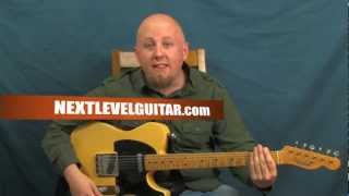 Dwight Yoakam inspired guitar lesson country hybrid picking Bakersfield Guitars amp Cadillacs style [upl. by Quita]