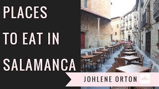 Places to eat in Salamanca [upl. by Ahsenyl]