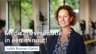 Judith Bosman van Gelre ziekenhuizen over medicatieverificatie via het portaal [upl. by Constancy]