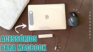 ACESSÓRIOS ESSENCIAIS PARA MACBOOK  Meus acessórios do AliExpress para Macbook [upl. by Jerrie578]