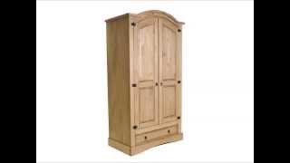 Birlea Corona 2 Door 1 Drawer Wardrobe [upl. by Tebor]