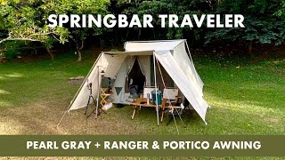 Springbar Traveler Pearl Gray  Ranger amp Portico Awning 3 Springs Mountain Park Tanay Rizal [upl. by Thaddus]