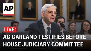 LIVE AG Merrick Garland testifies before House Judiciary Committee [upl. by Nylakcaj414]