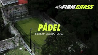 CONSTRUCCIÓN DE CANCHAS DE PADEL [upl. by Auqeenwahs230]