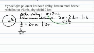 kružnice  příklad 2 [upl. by Edelstein]