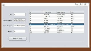 JAVA Tutorial  How To Update JTable Selected Row Using JTextfields in Java With Source Code [upl. by Atteragram]