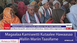 AMECO HIBIR Magaalaa Kamiseetti Kutaalee Hawaasaa Waliin Taasifame 29022017 [upl. by Nivlen]