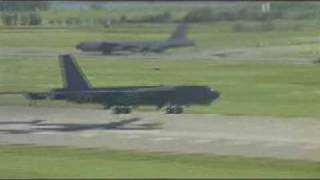 B52 MITO departure Minot AFB ND [upl. by Aruon]