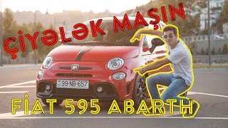 Fiat Abarth 595 incələməsi  Çiyələk 🍓 [upl. by Etteuqaj]