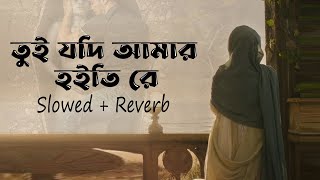 Tui Jodi Amar Hoitire l Slowed  Reverb l তুই যদি আমার হইতি রে l কস্টের গান l IMON KHAN l 2024 [upl. by Shamrao649]