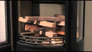 How to light your Wood Burning Stove  Contura [upl. by Lothar]