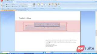 PDF Suite HowTo Edit PDF Files [upl. by Hutchison897]