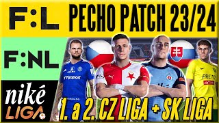 Zahrejte si 1 i 2 Českou  Slovenskou Ligu  Dresy Stadiony Obličeje Chorály Pecho Patch 2324 [upl. by Notniuq]