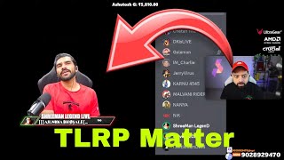 Rakazone Gaming Reaction On ShreemaN Legend TLRP matter  Nikk amp Charlie Matter [upl. by Hogg]