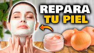 MUCHO MÁS PODEROSO que el BÓTOX Regenerar y Blanquear TU PIEL  Mascarilla y Crema para la Cara [upl. by Anirahc]