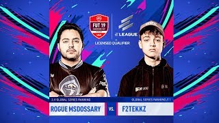 F2TEKKZ VS MSDOSSARY FUT 19 CHAMPIONS CUP FEBRUARY XBOX FINAL [upl. by Acirrej278]