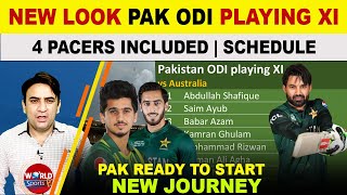 3 PAK player’s debut in 1st ODI vs Australia  Pakistan vs Australia 2024 [upl. by Eirbua]