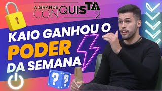 🔴 KAIO GANHOU O PODER DA SEMANA DURANTE A DINÂMICA DO FARO NA GRANDE CONQUISTA agrandeconquista [upl. by Saimon]