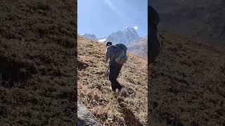 Mount Srikanth Base camp Trek music song trekking travel [upl. by Neltiac158]