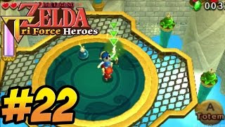 The Legend of Zelda Triforce Heroes  Gameplay Walkthrough Part 22   3DS [upl. by Imled723]