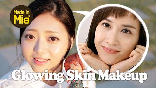 Eng CC Glowing Skin Makeup 조여정 꿀광 메이크업 by미아 [upl. by Ahsla]