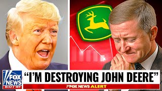 2 MINUTES AGO TRUMP JUST DESTROYED JOHN DEERE [upl. by Swee]