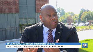 WVC President Dr Faimous Harrison full Interview [upl. by Atilrahc]