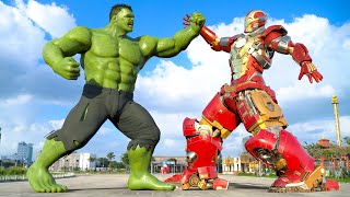 Transformers The Last Knight  Hulk vs Iron Man Fight Scene  Paramount Pictures 2024 HD [upl. by Luzader797]