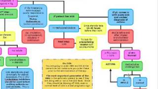 USMLE ALGORITHMS Asthma Exacerbation [upl. by Aile]