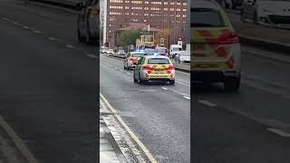 2 Speeding Police Cars with Sirens 🚨 in Liverpool City Centre police subscribe shorts [upl. by Ecnal318]