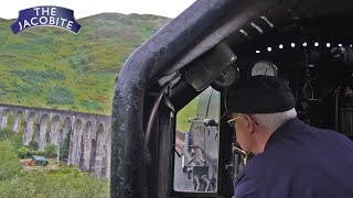 Jacobite from the footplate of Black 5 45231 [upl. by Rena]