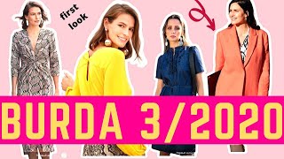 BURDA 32020 First Look  Preview [upl. by Aikel]