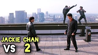 JACKIE CHAN VS 2 FIGTH KUNG FU SHAOLIN MOVIE RECAP HIGHLIGHTS [upl. by Ijok]