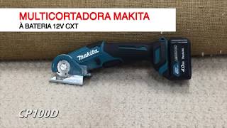 Multicortadora a Bateria CP100D 12V CXT  Makita [upl. by Kersten397]