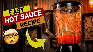 Bottle your own hot sauce  Extreme DIT Hot Sauce [upl. by Ecienaj]