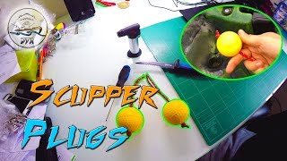 DIY  How to make cheap SCUPPER hole PLUGS [upl. by Helga]