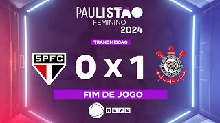 Paulistão Feminino 0 São Paulo x 1 Corinthians  03112024 [upl. by Otreblaug900]