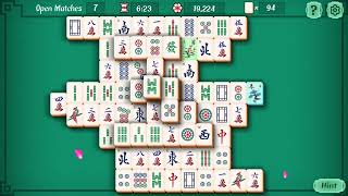 Arkadium Mahjong Solitaire Online Crazy Games 3 [upl. by Enidlarej]