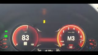 BMW F30 Full Digital 6WB Gauge Cluster In Depth Walk Through of all Features [upl. by Haliehs]