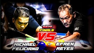 EFREN RAYES VS MICHAEL FILICIANO 9BALL TOURNAMENT  SEMI FINALS [upl. by Nevaeh]