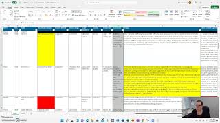 Creating a Literature Matrix in Excel with Filtering [upl. by Aznofla]