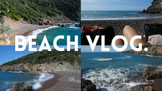 Beach Vlog  Quercianella Italia VLOG 5 [upl. by Stoat]