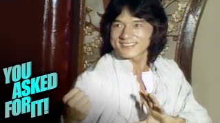 Jackie Chan Compares Fancy Fight Style to Bruce Lees  You Asked For It [upl. by Adihahs]